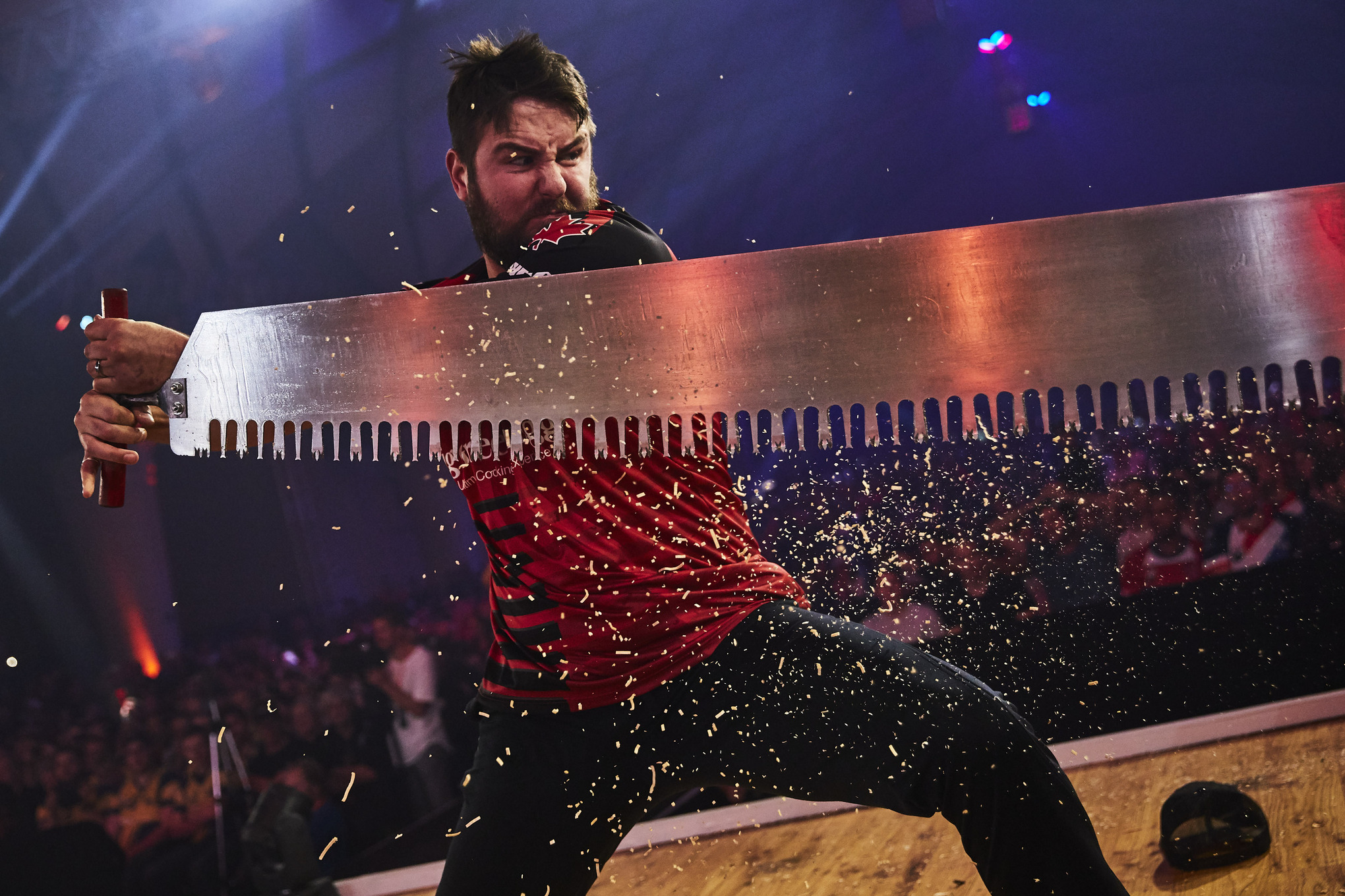 TIMBERSPORTS®イベントの選手